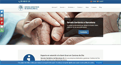 Desktop Screenshot of barcelonageriatria.com